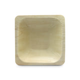 Fun® Wooden Square Bowl poplar 6.5in [10pcs x 1pkt]