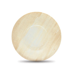 Fun Wooden Round Plates Ø5.6in [10pcs x 1pkt]