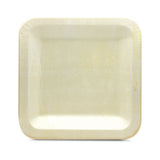 Fun® Wooden Light Brown Square Plate 8.5in [10pcs x 1pkt]