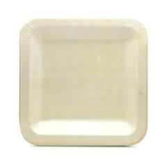 Fun Wooden Square Plates 8.5in [10pcs x 1pkt]