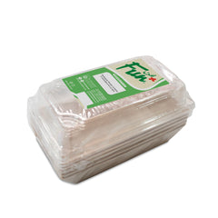 Fun Wooden Rectangular Containers 155x87x28mm with Lids [5pcs x 1pkt]