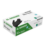 Powder free disposable Nitrile gloves - Black/XL [P: 100pcs*1pkt]