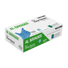 Powder Free Disposable Vinyl Gloves - Large/Blue [P:100pcsx1pkt]