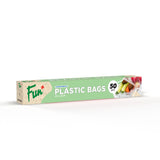 Fun® Indispensable Plastic Bags on Roll  35x45cm  50pcs