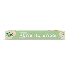 Fun Bio'd Plastic Bags on Roll 35x45cm [50pcs x 1rl]