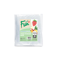 Fun Food Storage Bags 17X36cm [50pcs x 1pkt]