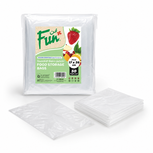 Fun Food Storage Bags 17X36cm [50pcs x 1pkt]