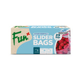 Fun® Clear Slider bags 15x21cm [25pcsx1pkt]