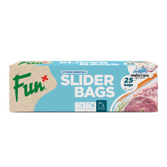 Fun® Clear Slider bags 22x32cm [25pcsx1pkt]