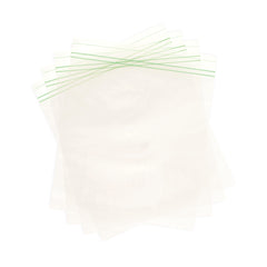 Fun® Clear Zipper bags 18.3x23.5cm [50pcs x 1pkt]