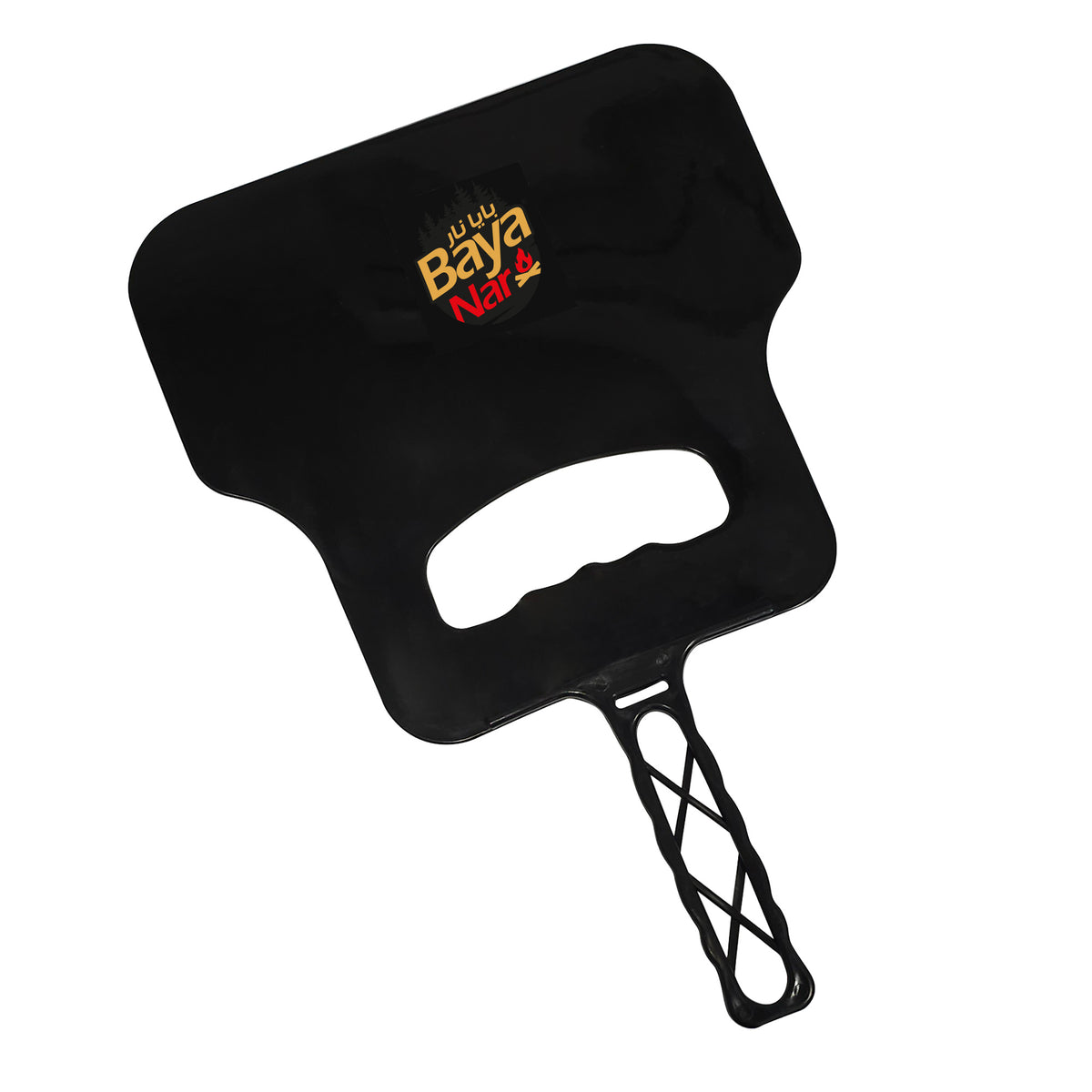 Baya Nar BBQ Fan - Black - 33 x 21 cm [P: 1PC]