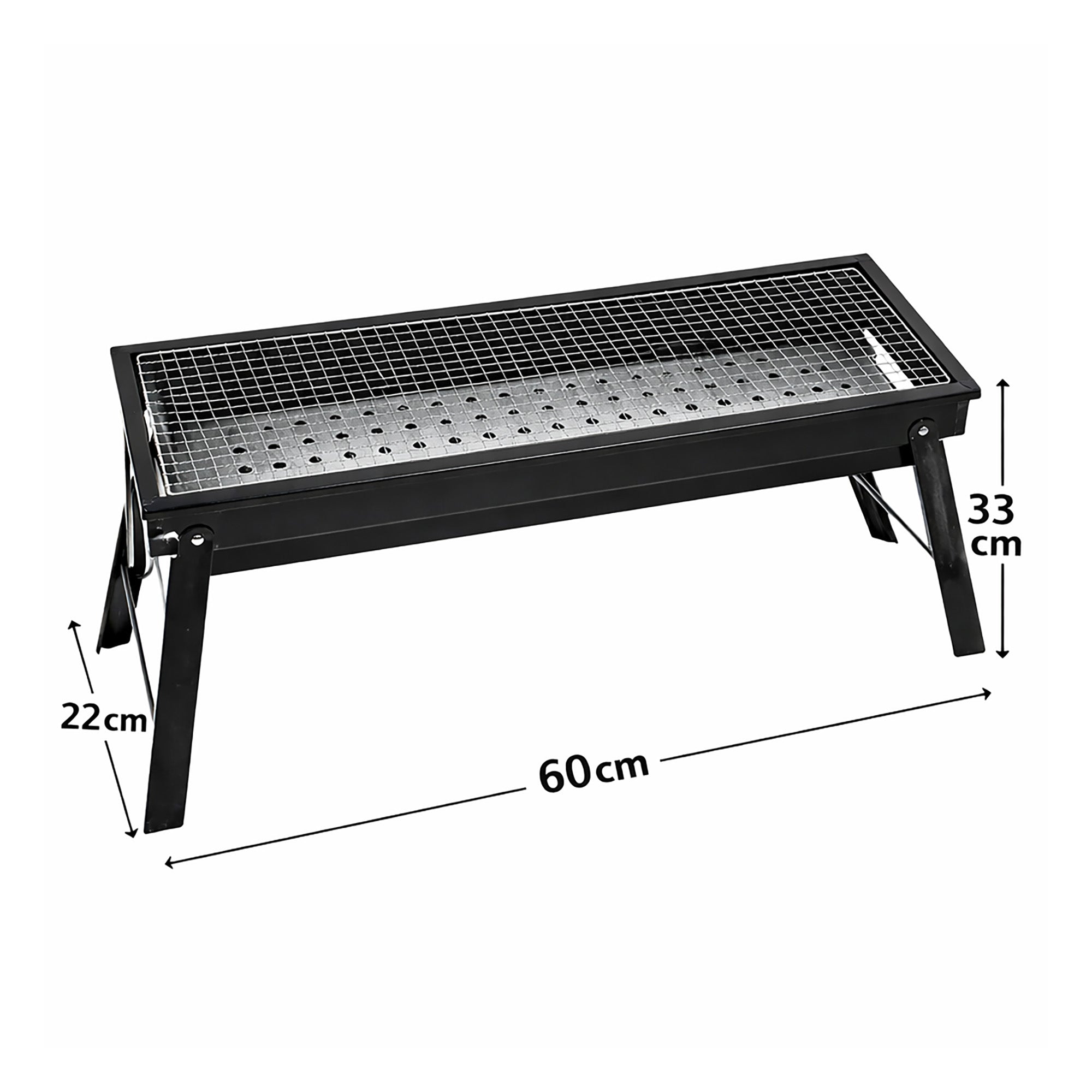 Baya Nar BBQ Grill with Stand, 60 x 22 x 33 cm 1 Piece