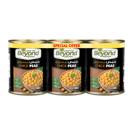 Beyond Kitchen Chickpeas 400g 3 pcs