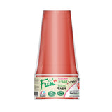 Fun Colors Bio`d Cups 20 oz - Ruby Red (Pack of 10)