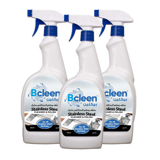 Bcleen® Polish Spray for Stainless Steel 750ml [3pc]
