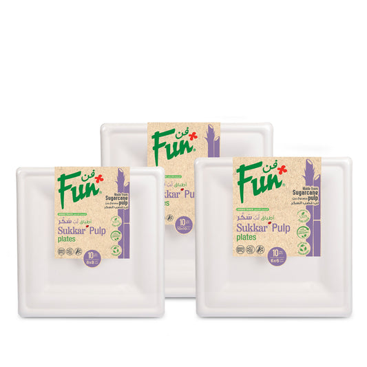 Fun® Promopack Biodegradable Plate