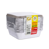 Boutique Promo Aluminium Container w/lid 2410cc (P:25pcs x 1pkt)