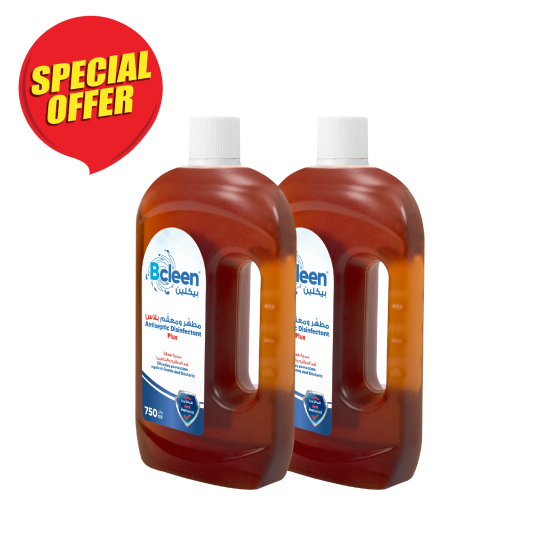 Bcleen Antiseptic Disinfectant Plus 750ml Pack of 2