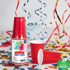 Fun Plastic Red Cups 16oz [25pcs x 1pkt] - CRP