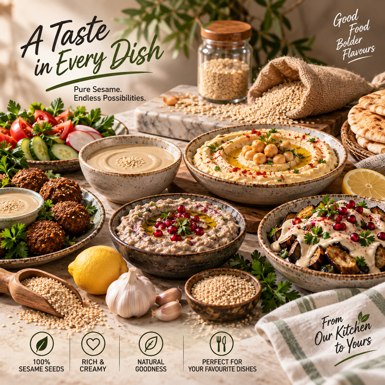Beyond Kitchen Premium Tahina 400g [1pc]