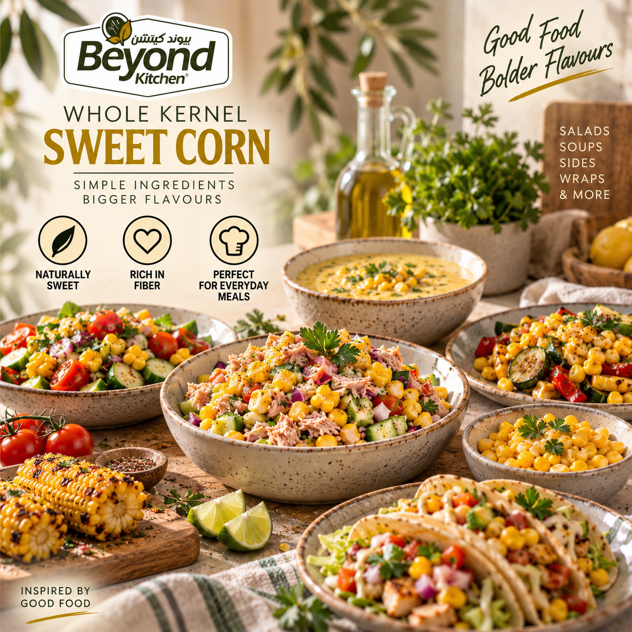 Beyond Kitchen Sweet Corn 400g [1pc]