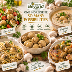 Beyond Kitchen Whole Mushrooms 2500g [1pc]
