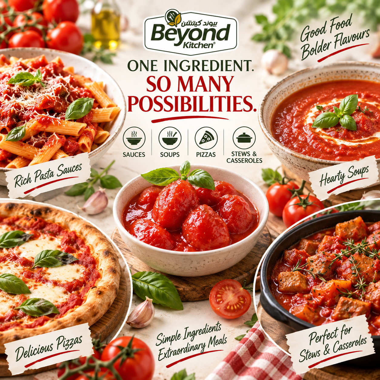 Beyond Kitchen - Peeled Tomatoes 2500g [1pc]