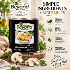 Beyond Kitchen Sliced Mushrooms 2500g [1pc]