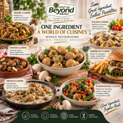 Beyond Kitchen Whole Mushrooms 2500g [1pc]