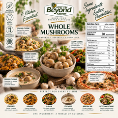 Beyond Kitchen Whole Mushrooms 2500g [1pc]