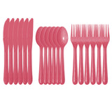 Fun® 2+1Free Bio`d Cutlery Sets – Blush Pink [18pcs x 3packs]