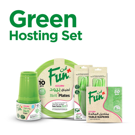 Green hosting set in leaflet