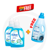 2 x Liquid Detergent Detergent (B+B) + Fabric Softener (B)