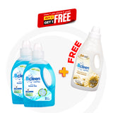 2 x Liquid Detergent Detergent (B+B) + Fabric Softener (W)