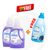 2 x Liquid Detergent Detergent (L+L) + Fabric Softener (B)