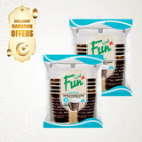 Fun® Ruffles Paper Cup 12oz w/ Lid+Stirrer Buy 2 get 30% off