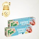 Fun® Biodegradable Freezer Bags w/ Zip 30x40cm Buy 2 get 30% off