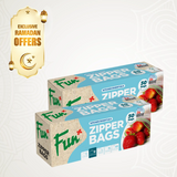 Fun® Zipper Bags 18.3x23.5cm Buy 2 at 30% off