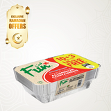 Fun® Aluminium Container with Lid 1850cc 10pcs + 3pcs free