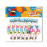 Fun® Its Cool Plastic Blowouts -12.7*7.7cm - Happy Birthday 6pcs