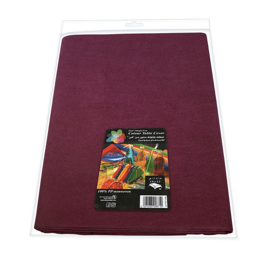 Fun® Non Woven Plum Table Cover Sheet Mat for Dining Table [1pc]