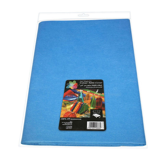 Fun® Non Woven Blue Table Cover Sheet Mat for Dining Table [1pc]