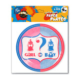 Fun® Its Cool Paper Plate 9in - Boy or Girl 6pcs
