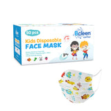Bcleen® 3-Ply Nonwoven Printed Kids Face Mask - Fish - 50 pcs