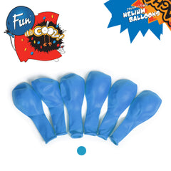 Fun Balloons 10in Blue [15pcs x 1pkt]