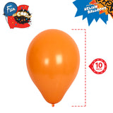 Fun® Helium Balloon 10inch - Citrus Pack of 20