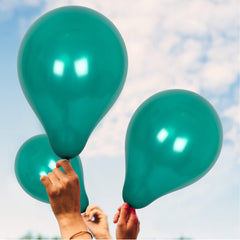 Fun Helium Balloon 10in - Green [P:15pcsx1pkt]