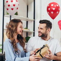 Fun Balloons 12in - Heart Design [20pcs x 1pkt]