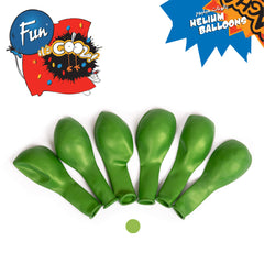 Fun Helium Balloon 10in - Metallic Light Green [P:15pcsx1pkt]