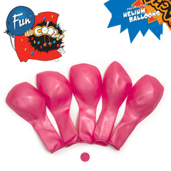 Fun Helium Balloon 10in - Metallic Pink [P:15pcsx1pkt]